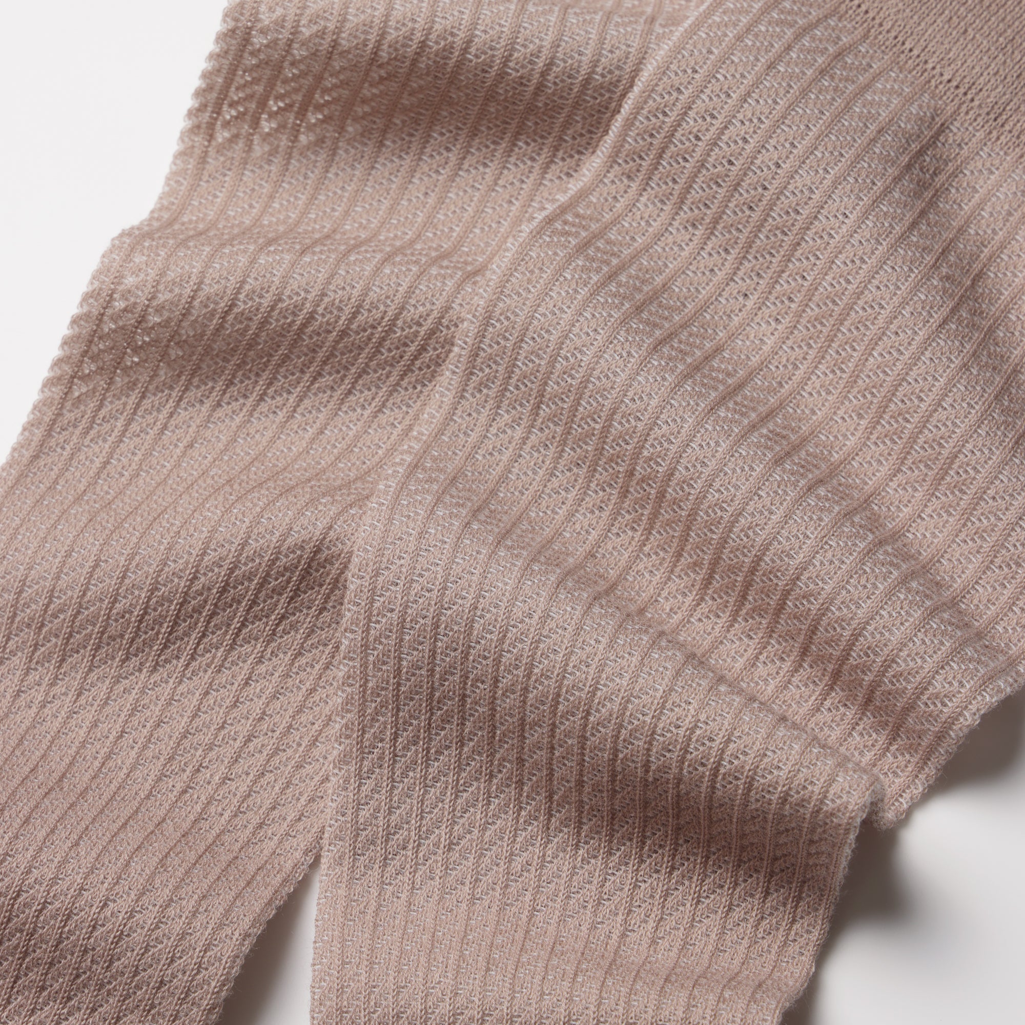 MAEÉ コンプレッションソックス(コットンシアータイプ)プリュムモカ