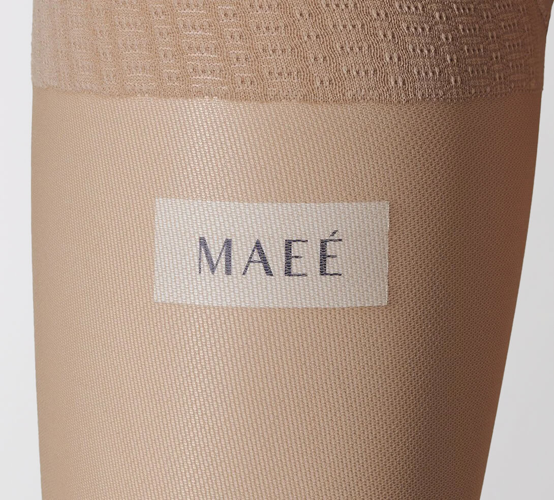 MAEÉ コンプレッションストッキング(シティベージュ)