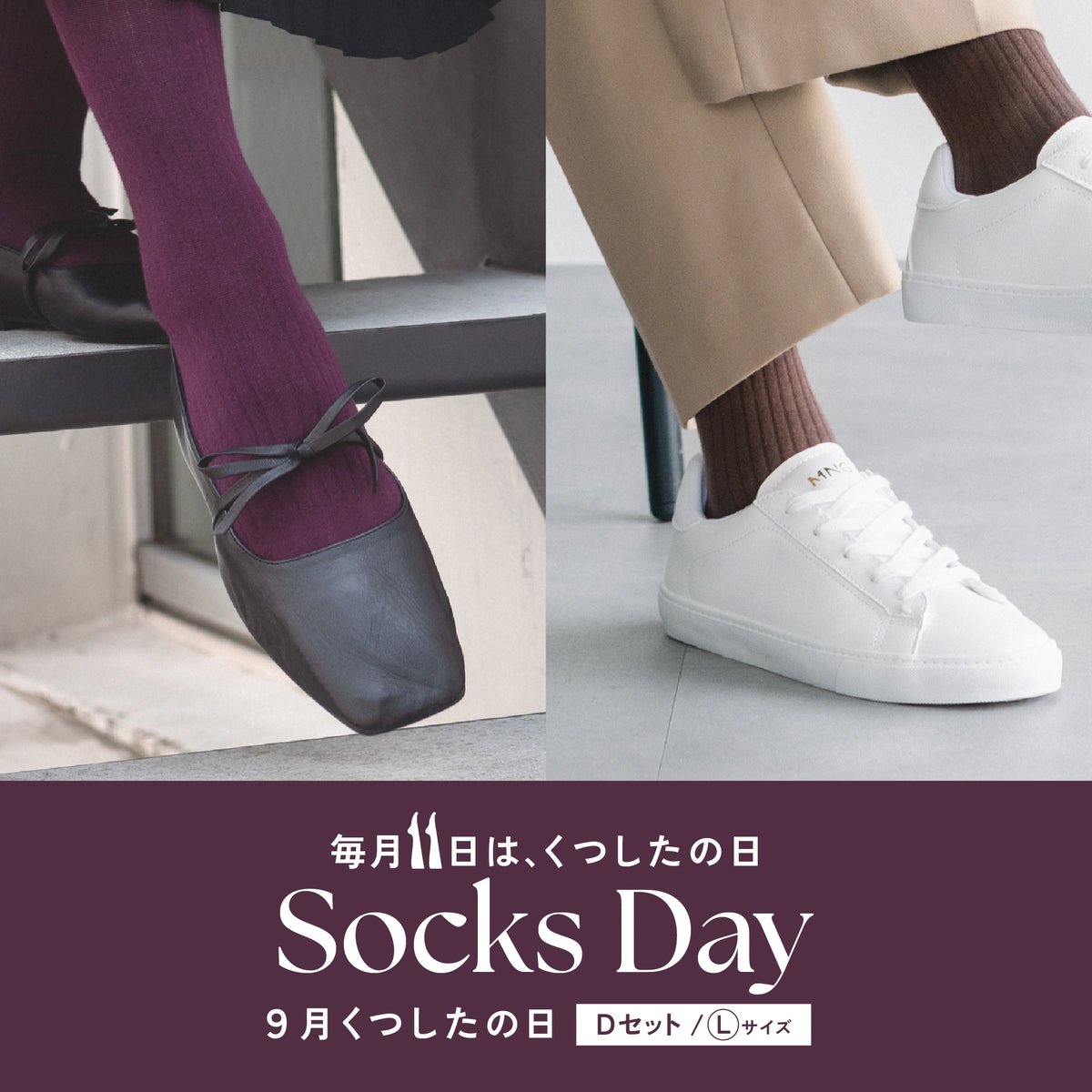 9月くつしたの日 ＜Dセット＞
